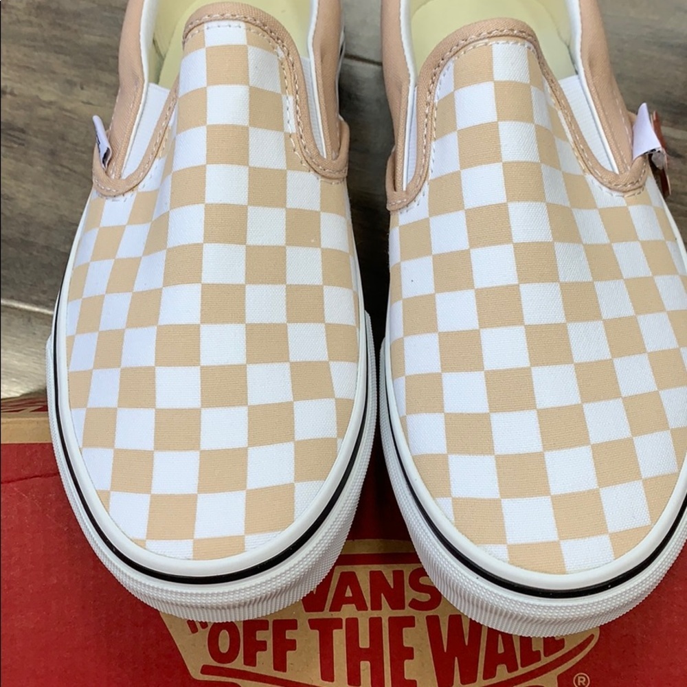 VANS WMNS CLASSIC SLIP-ON Checkerboard Frappe/True Sneakers - Picture 2 of 16